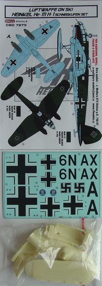 Luftwaffe on Ski: Heinkel He111H-1 Schneekufen set  CSD7275