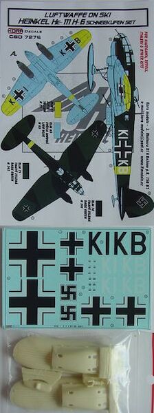 Luftwaffe on Ski: Heinkel He111H-6 Schneekufen set  CSD7276