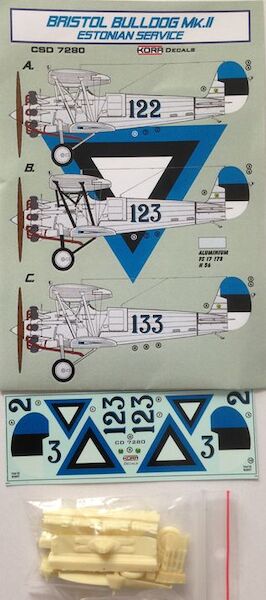 Bristol Bulldog Estonian Service (Airfix) CSD7280