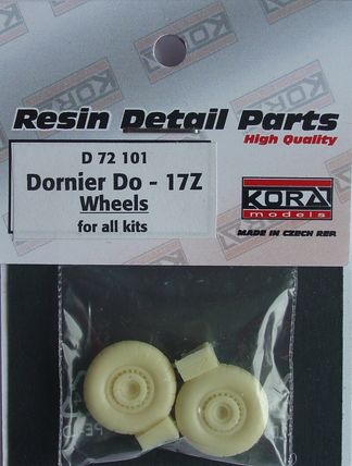 Dornier Do17Z Wheels  d72101