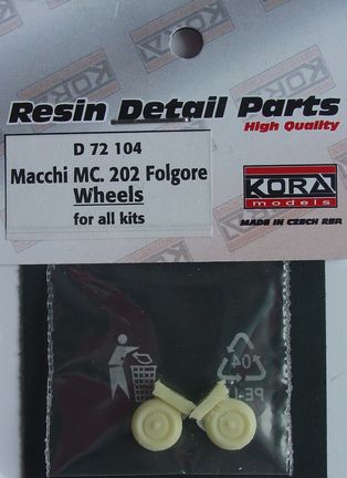 Macchi MC202 Folgore Wheels  d72104