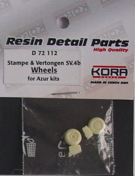 Stampe & Vertongen SV4b Wheels d72112