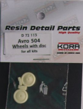 Avro 504 Wheels with disc d72113