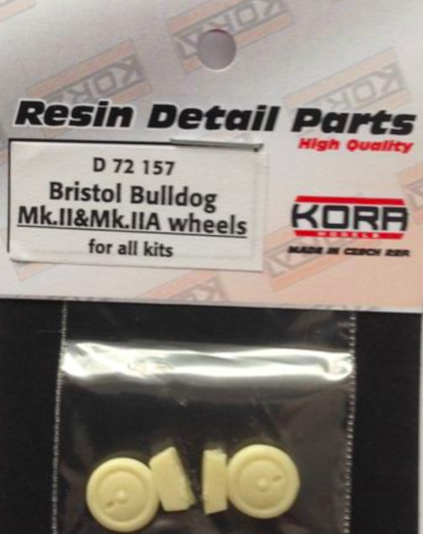 Bristol Bulldog MKII and MKIIa Wheels (all kits)  D72157