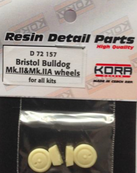 Bristol Bulldog MKII and MKIIa Wheels (all kits) D72157