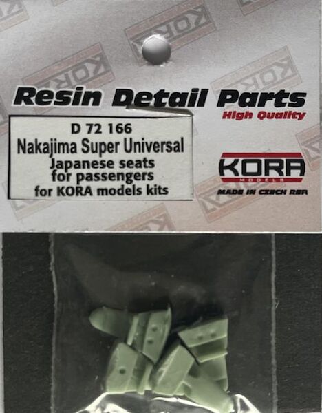 Nakajima Super Universal , Japanese seats for passengers 4x (KORA)  D72166