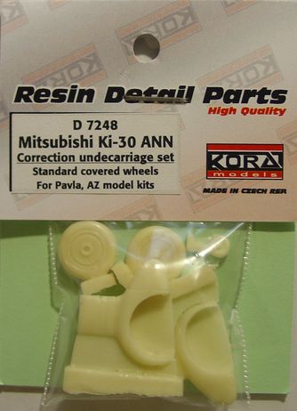 Mitsubishi Ki30 "Ann" Correct Undercarriage Standard Covered (AZ Models)  d7248