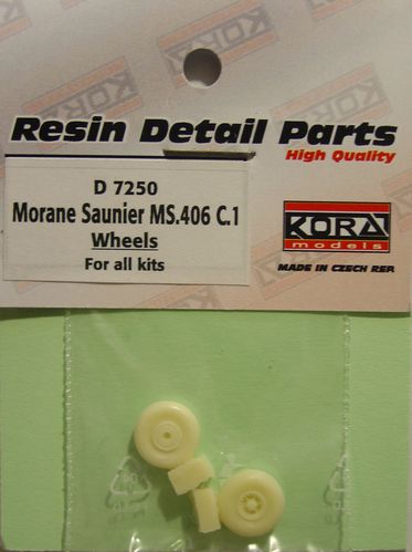 Morane Saulnier MS406C wheels (All kits)  d7250