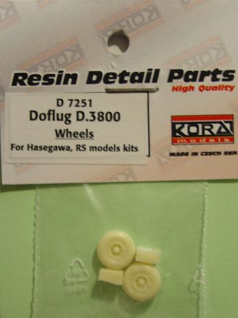 Doflug D3800 wheels (RS Models)  d7251