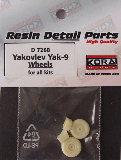 Yakovlev Yak9 wheels d7268
