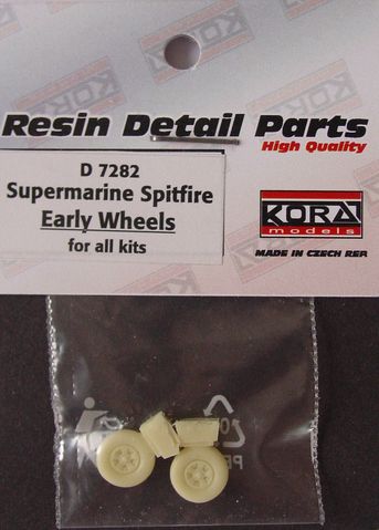 Supermarine Spitfire Early Wheels d7282