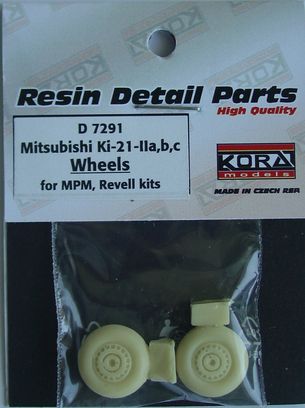 Mitsubishi Ki21-IIa,b,c "Sally"' wheels (MPM) d7291