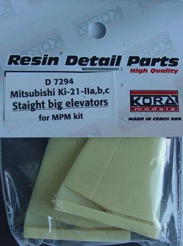 Mitsubishi Ki21-1a,b,c "Sally"' Straight big Elevators (MPM) d7294