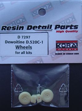 Dewoitine D520C-1 wheels d7297