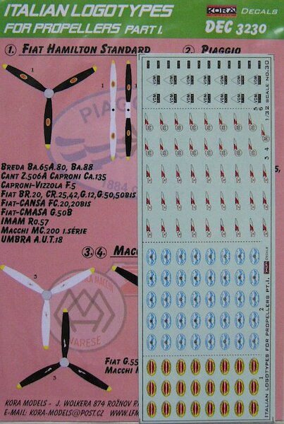Italian logotypes for Propellers Part 1 DEC3230