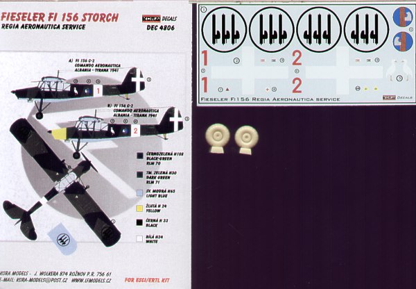 Fieseler Fi156C-2 Storch (Regia Aeronautica)  dec4806