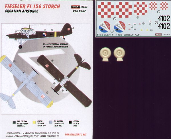 Fieseler Fi156 Storch (Croatian AF) dec4807