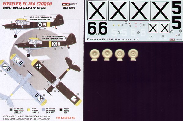 Fieseler Fi156 Storch (Bulgarian AF)  dec4808