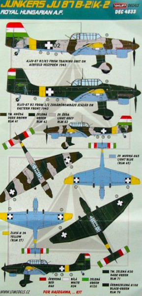 Junkers Ju87B-2/K-2 (Royal Hungarian AF) DEC4833