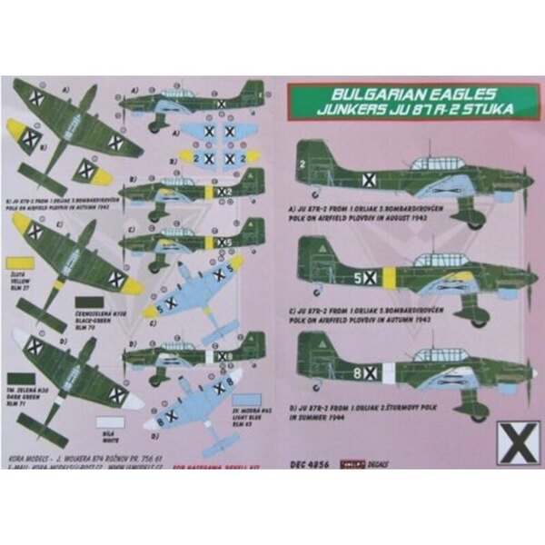 Junkers Ju87R-2 Stuka (Bulgarian Eagles) dec4856