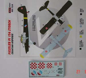 Fieseler Fi156 Storch (Croatian AF) dec7210