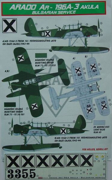Arado AR196A-3 Akula (Bulgaria)  DEC72127