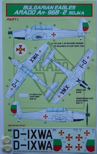 Bulgarian Eagles Arado AR96B-2 Sojka part1  dec72145