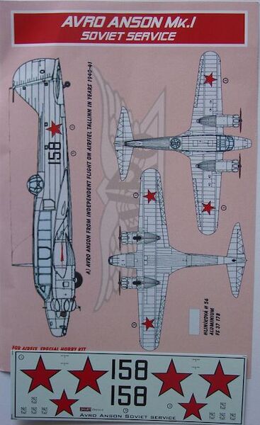Avro Anson MK1 (Soviet Service)  dec72148