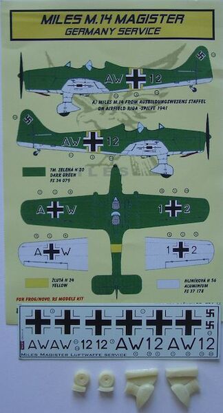 Miles M14 Magister (German Service)  dec72153