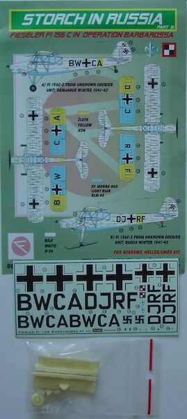 Storch in Russia, Fieseler Fi156C in operation Barbarossa part 3 dec72157