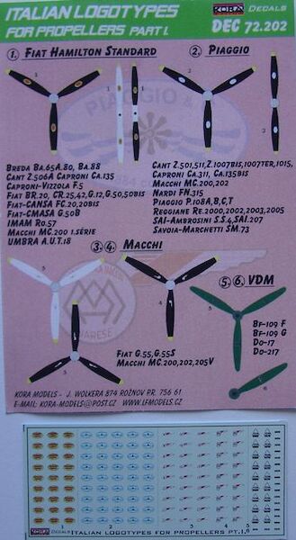 Italian logotypes for Propellers Part 1 DEC72202