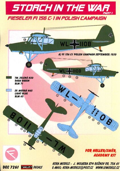 Fieseler Fi156C-1 Storch (Polish Campaign Part 1)  DEC7261