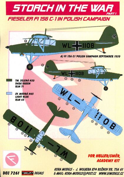 Fieseler Fi156C-1 Storch (Polish Campaign Part 1) DEC7261