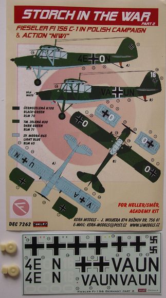 Fieseler Fi156C-1 Storch (Polish Campaign Part 2) DEC7262