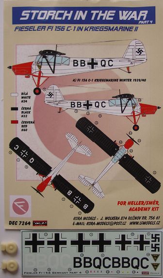 Fieseler Fi156C-1 Storch (Kriegsmarine Part2) DEC7264