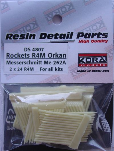R4M Orkan Rockets with racks Messerschmitt Me262 DS4807