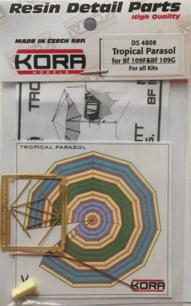 Tropical parasol for BF109F/G DS4808