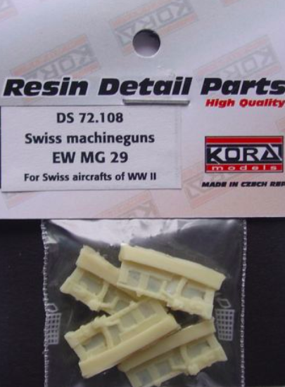 EW MG29 Swiss machine guns (4x) DS72108