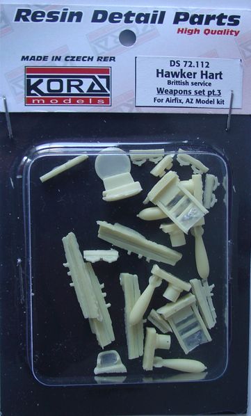Hawker Hart - British- Weapon set III (AZ Model) DS72112