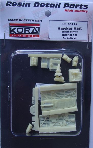Hawker Hart - British- Interior set (Airfix) DS72113