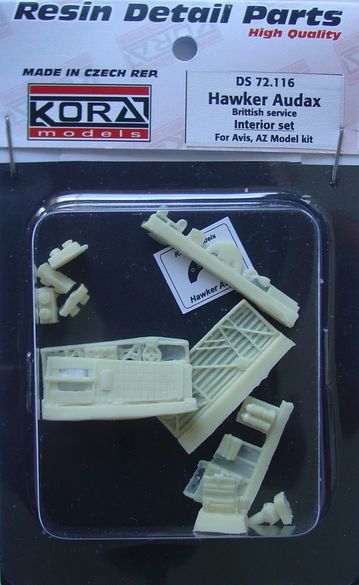 Hawker Audax - British- Interior set (AVIS, AZ Model) DS72116