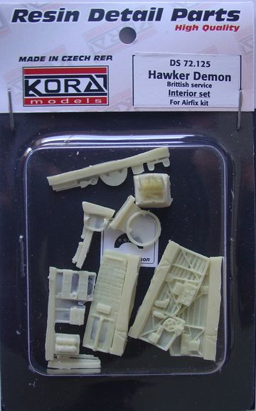 Hawker Demon -British- Interior set (Airfix) DS72125
