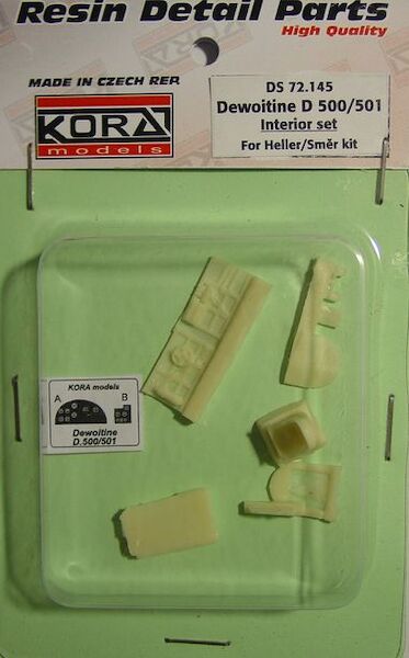 Dewoitine D500/D501 Interior set (Smer/Heller)  DS72145