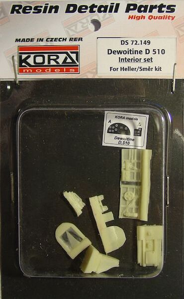 Dewoitine D510 Interior set (Smer/Heller) DS72149