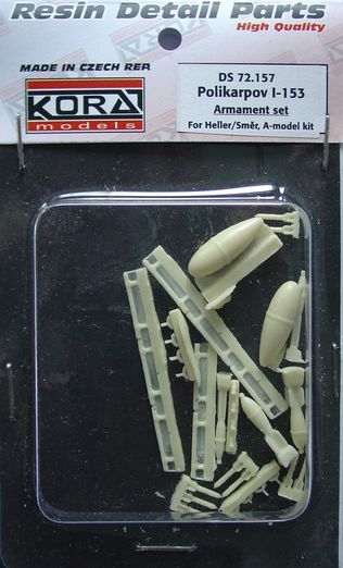 Polikarpov I-153 Armament set (Heller-Smer, A-model) DS72157