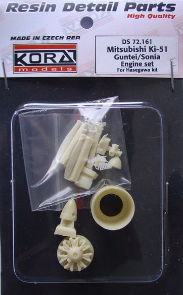 Mitsubishi Ki51 Sonia Engine Set (Hasegawa)  DS72161