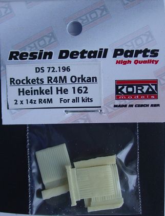 R4M Orkan Rockets with racks for Heinkel He162  DS72196