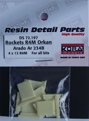 R4M Orkan Rockets with racks for Arado Ar234B  DS72197