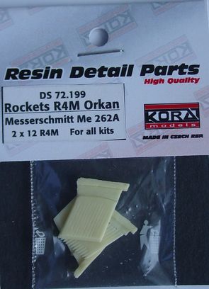 R4M Orkan Rockets with racks for Messerschmitt Me262A  DS72199