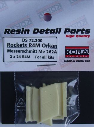 R4M Orkan Rockets with racks for Messerschmitt Me262A  DS72200